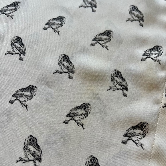 ZARA Owl Studded Blouse - Picture 3 of 6